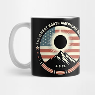 The great north american eclipse 4.8.2024 Mug